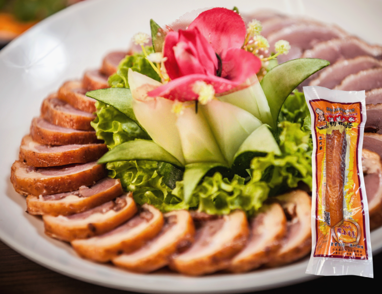 蔗燻金棗鴨肉捲(大) 1