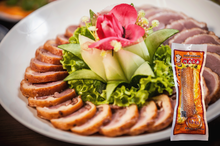 蔗燻鴨肉捲(大)