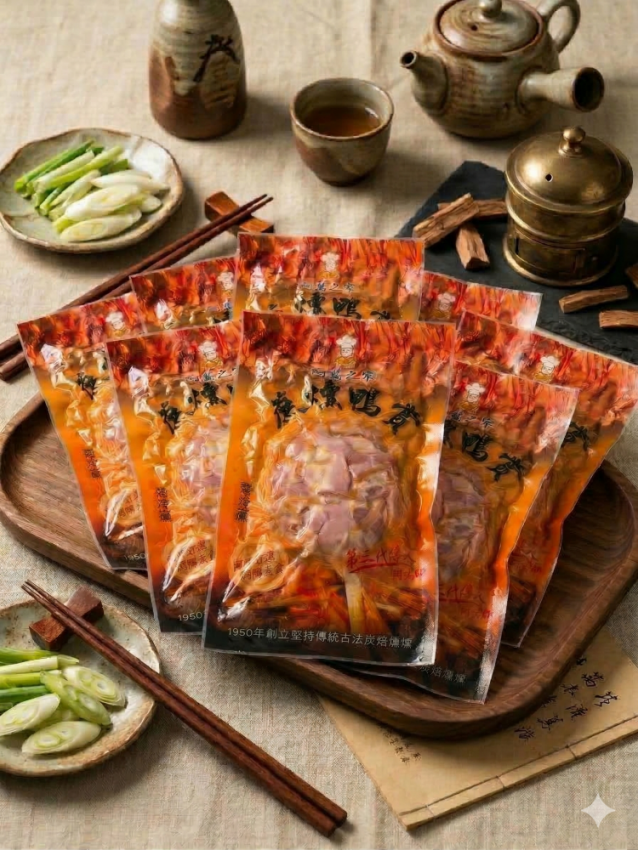 蔗燻鴨賞切片(小) 10包組 會員不重複打折